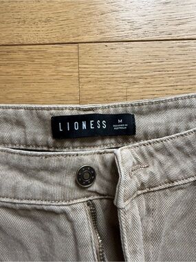 Lioness Top Model Tan Wide Leg Jeans